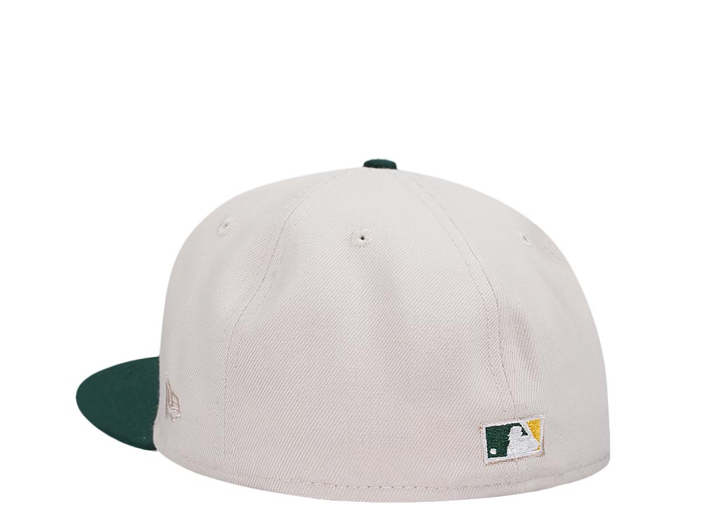 New Era New York Mets 50th Anniversary Stone Field Green Two Tone Edition 59Fifty Fitted Hat