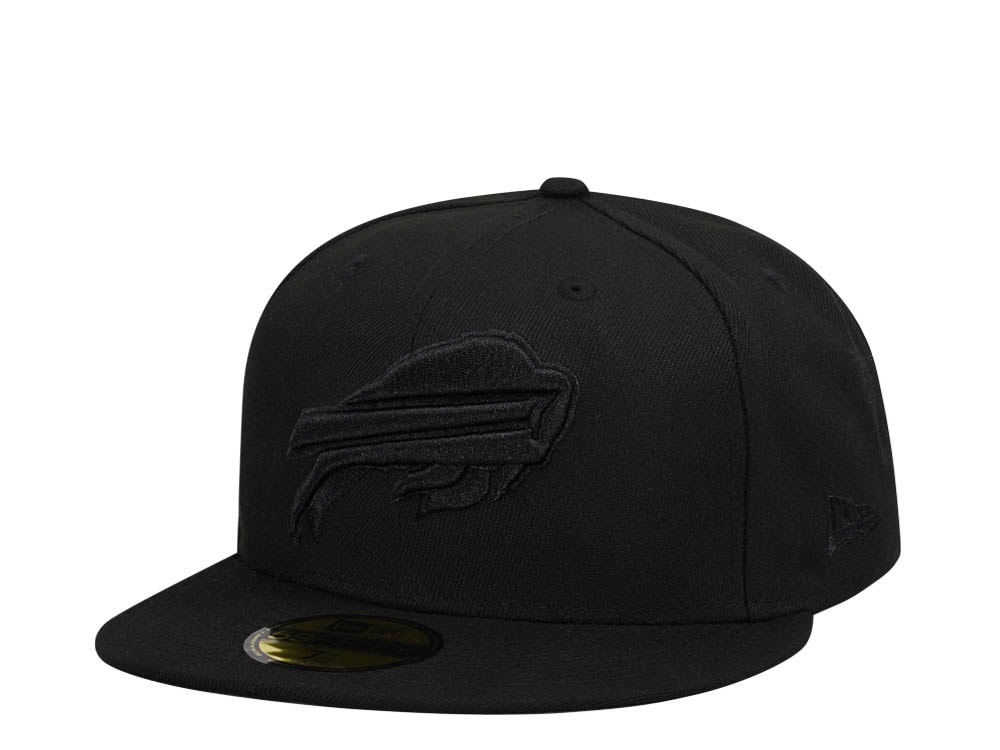 New Era Buffalo Bills All Black Edition 59Fifty Fitted Hat