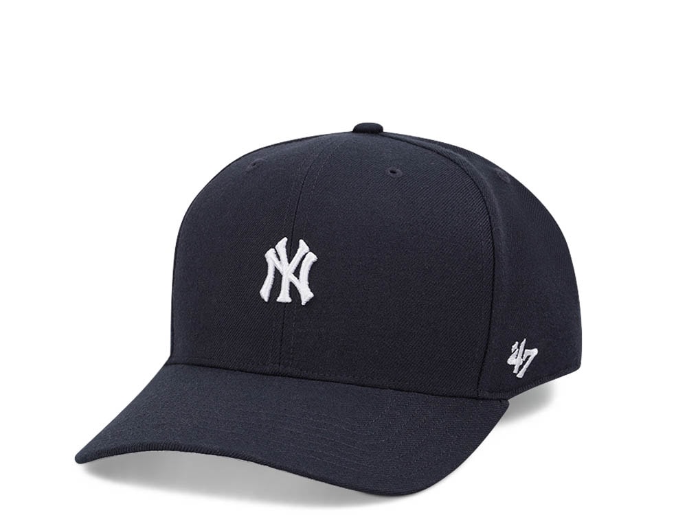 47Brand New York Yankees Navy Base Runner MVP DP Snapback Hat
