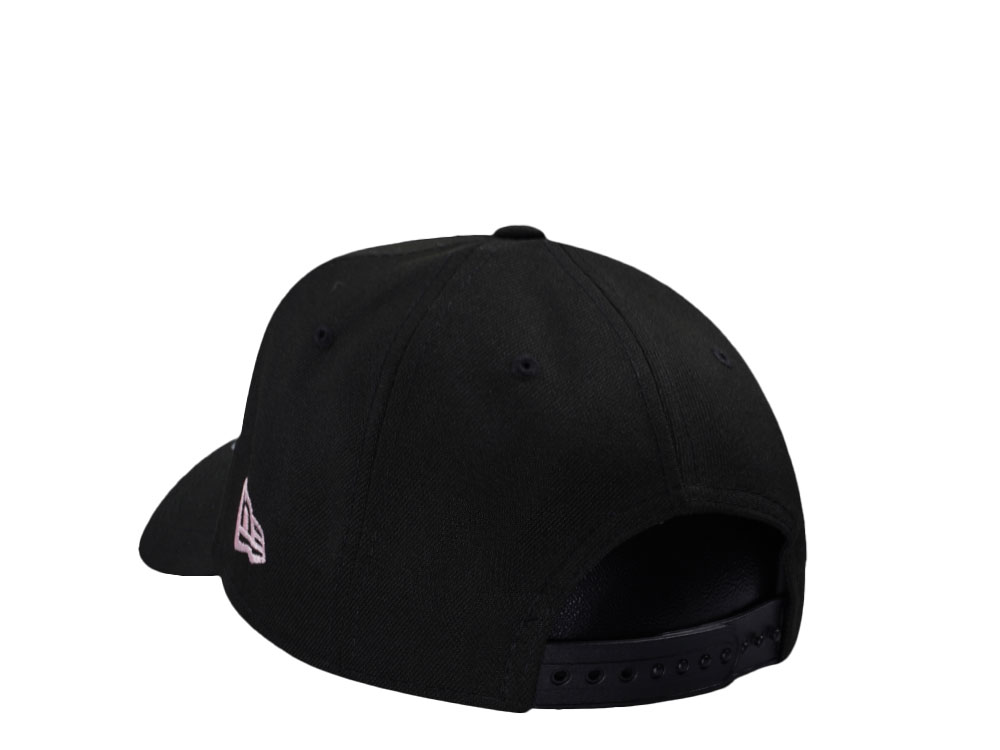 New Era New York Yankees World Series 2000 Cherry Blossom Black Pink Edition 9Forty A Frame Snapback Cap
