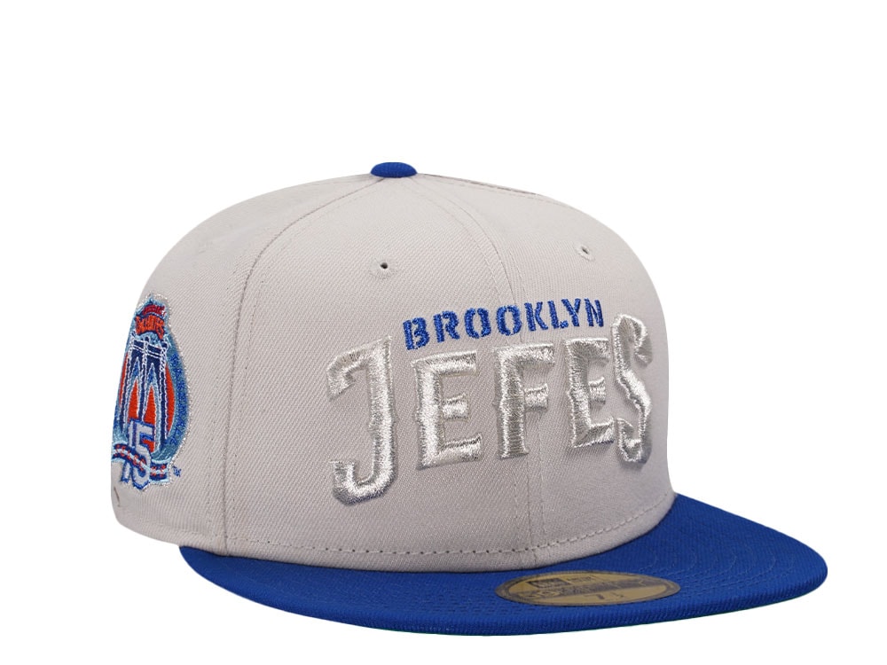 New Era Brooklyn Cyclones 15 Seasons Jefes Stone Two Tone Edition 59Fifty Fitted Hat
