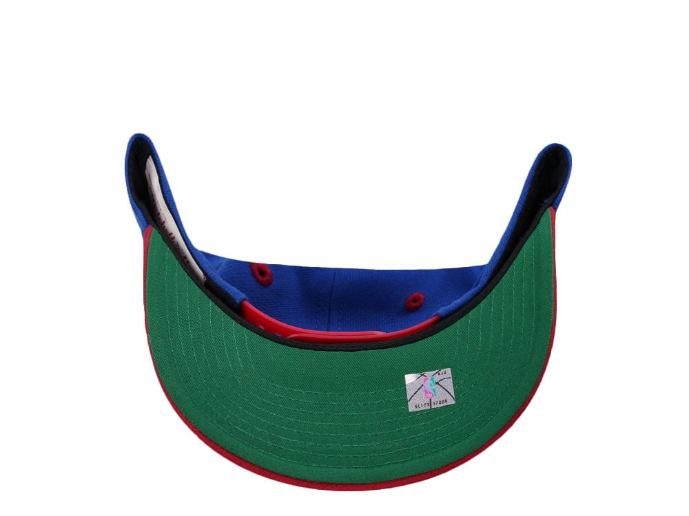 Mitchell & Ness Philadelphia 76ers Two Tone Pro Crown Fit Snapback Hat