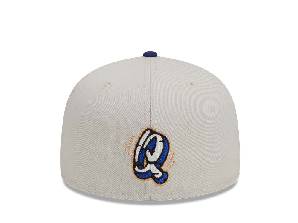 New Era Los Angeles Dodgers Farm Team Stone Throwback Two Tone Edition 59Fifty Fitted Hat