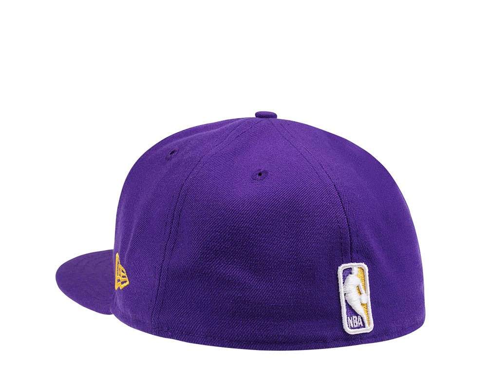 New Era Los Angeles Lakers Champions 2020 Purple and Pink Edition 59Fifty Fitted Hat