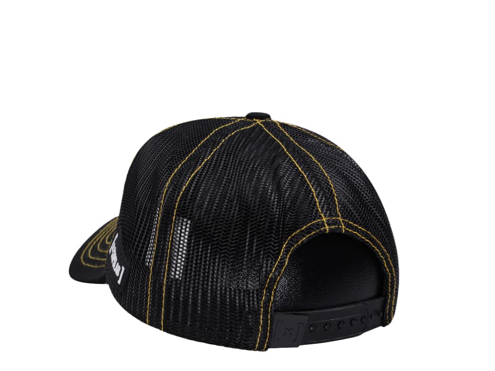 Capslab Dragon Ball Z Goku Black/Yellow Trucker Snapback Hat