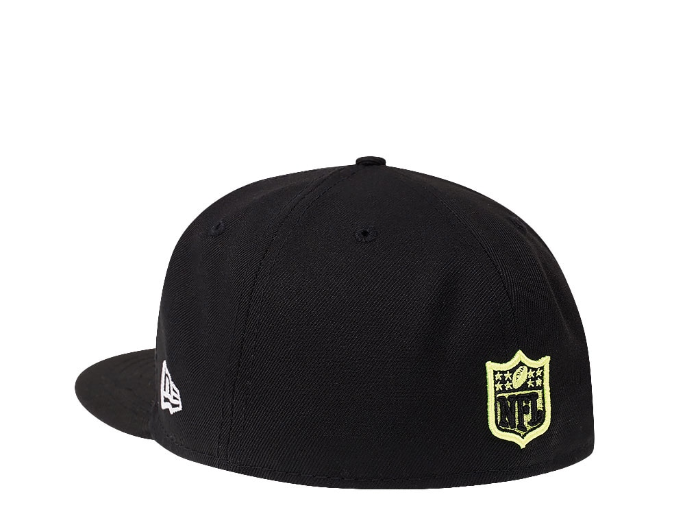 New Era Pittsburgh Steelers Super Bowl XL Black Summerpop Edition 59Fifty Fitted Hat