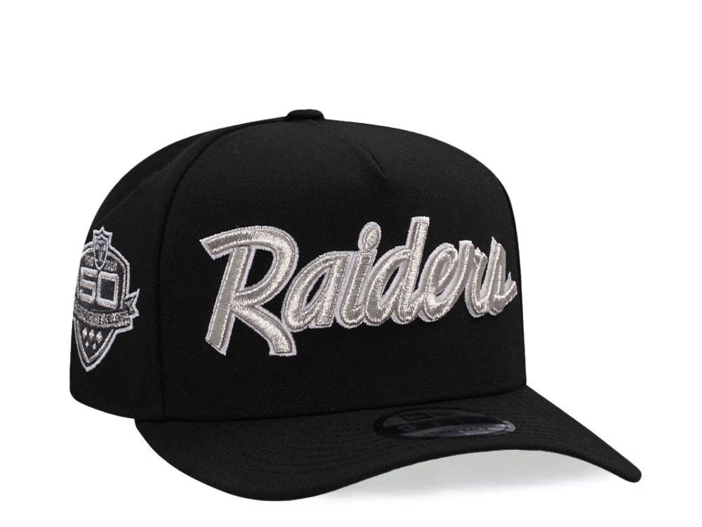 New Era Las Vegas 50 Anniversary Metallic Edition 9Fifty A Frame Snapback Hat
