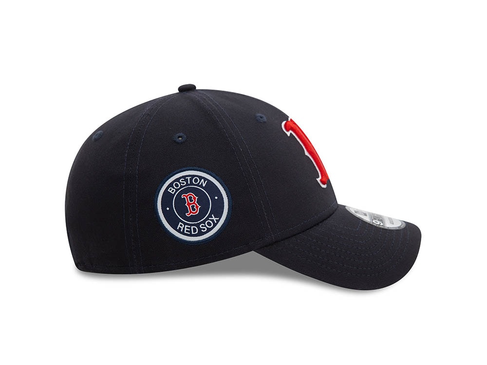 New Era Boston Red Sox Navy 9Forty Strapback Hat