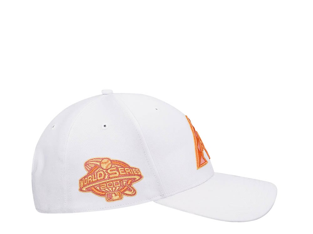 47Brand Arizona Diamondbacks World Series 2001 White Sure Shot MVP Snapback Hat