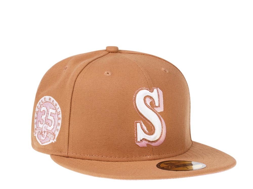New Era Seattle Mariners 35th Anniversary Sweet Gingerbread Edition 59Fifty Fitted Hat