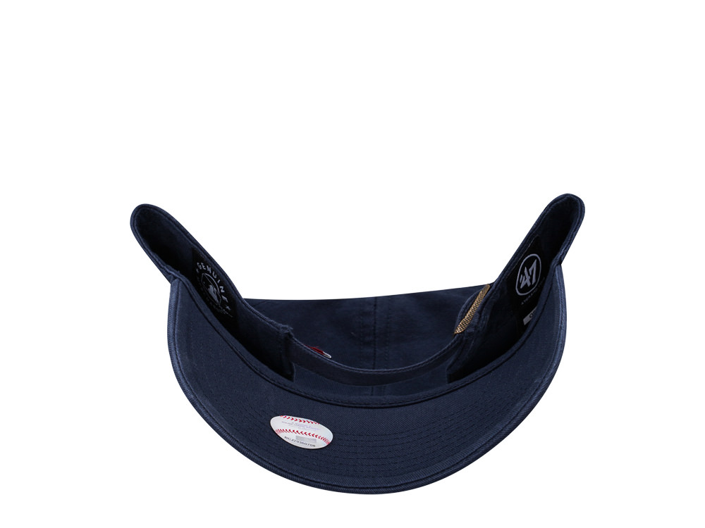 47Brand Boston Red Sox Navy Clean up Strapback Hat