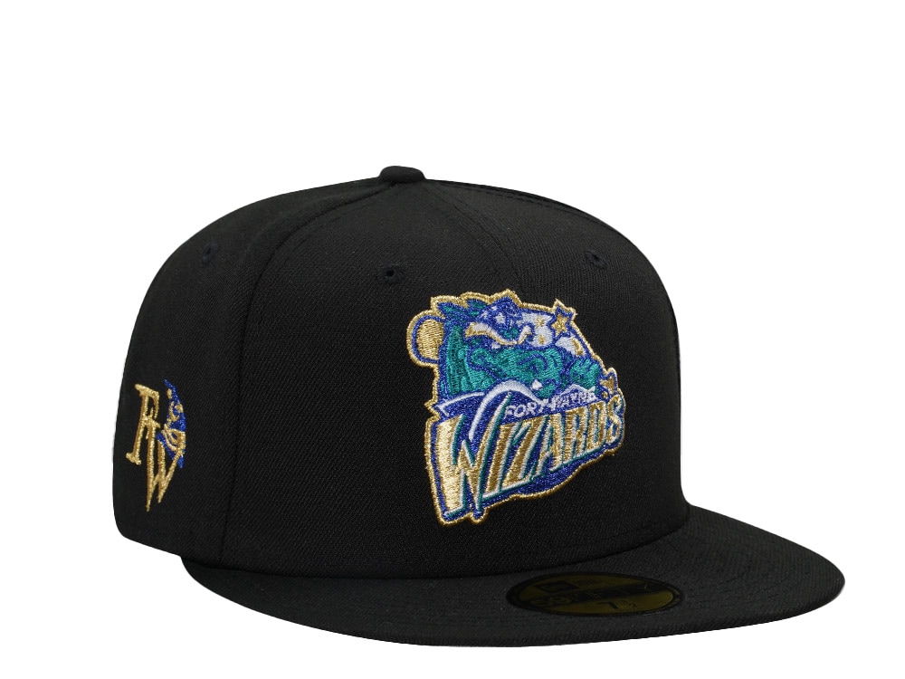 New Era Fort Wayne Wizards Black Metallic Edition 59Fifty Fitted Hat