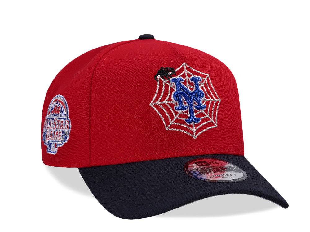 New Era New York Mets All Star Game 2013 Scarlet Red Two Tone Edition 9Forty A Frame Snapback Cap