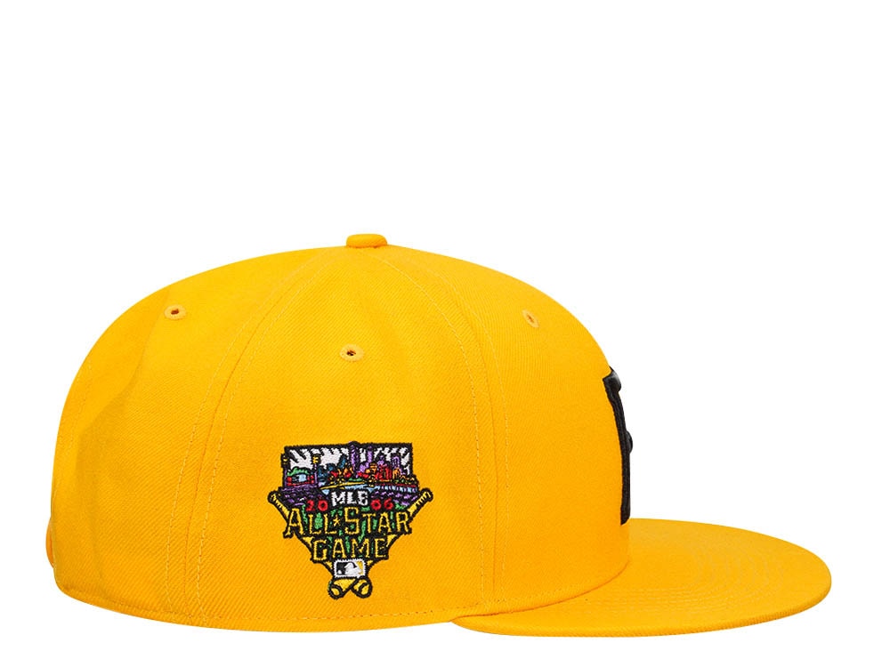 47Brand Pittsburgh Pirates All Star Game 2006 Gold Sure Shot Under Captain Snapback Hat