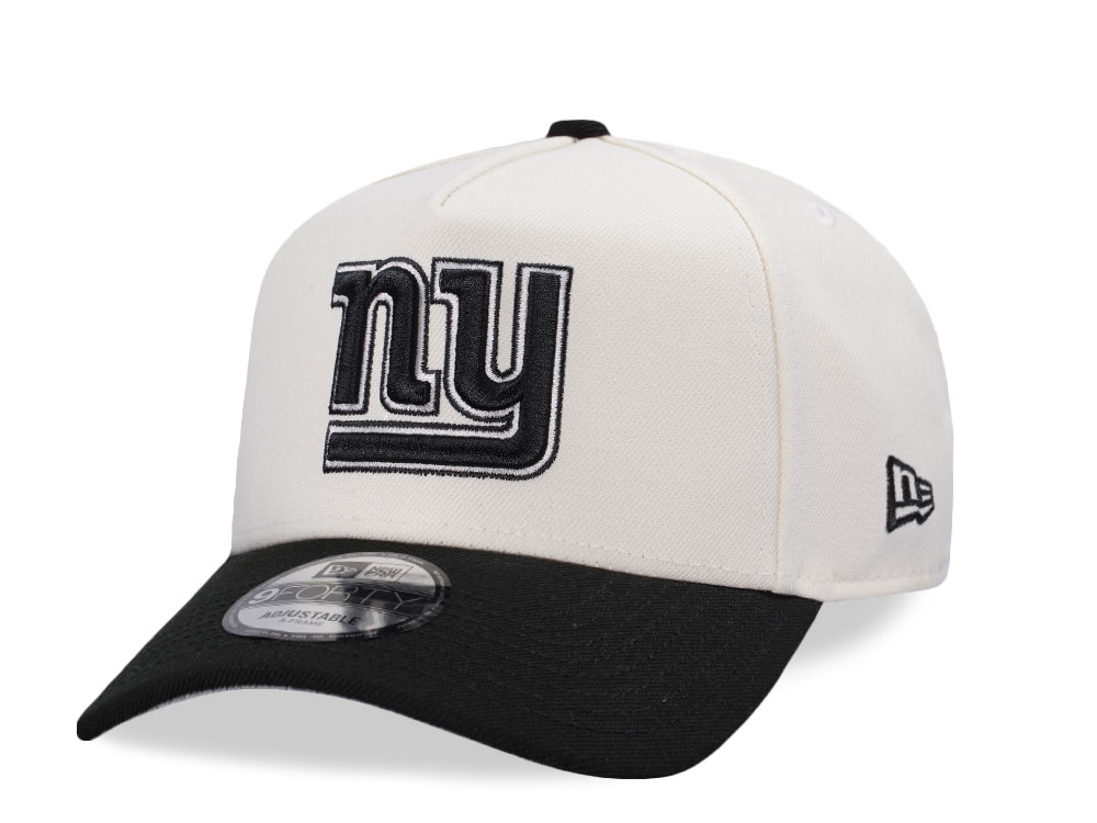 New Era New York Giants Chrome Edition 9Forty A Frame Snapback Cap