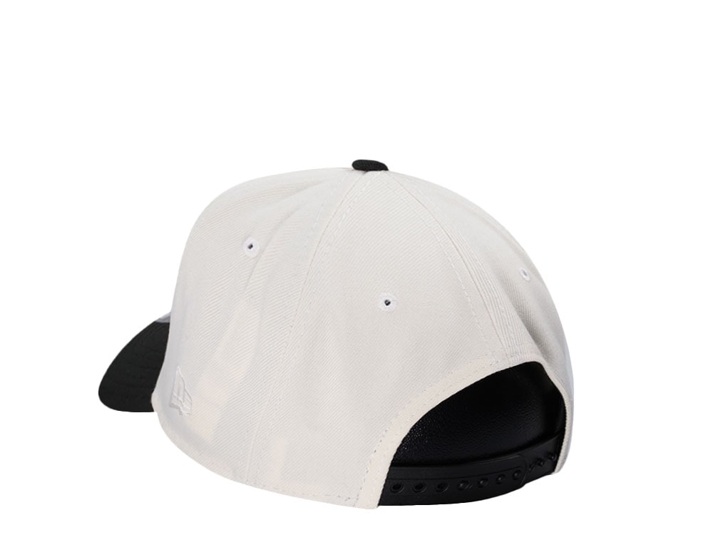 New Era Miami Marlins 25th Anniversary Chrome Gold Two Tone Edition 9Forty A Frame Snapback Hat