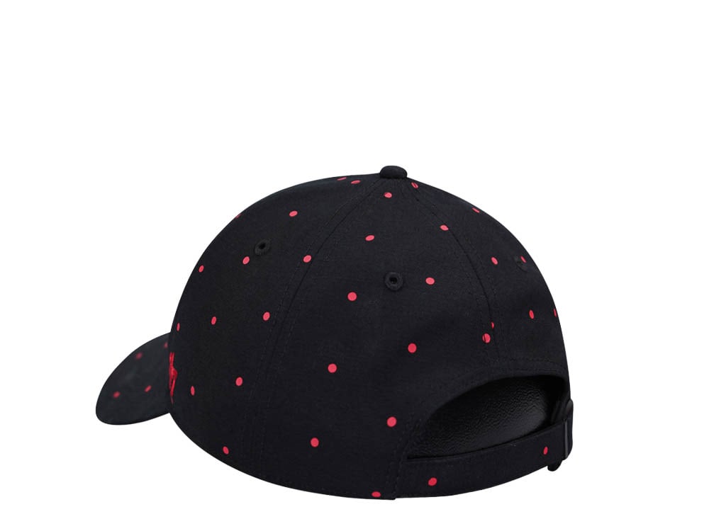 47Brand New York Yankees Black Dotted MVP Strapback Hat