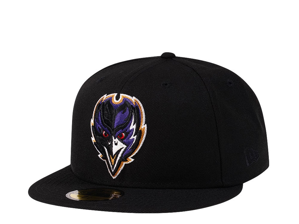 New Era Baltimore Ravens Black and Purple Edition 59Fifty Fitted Hat