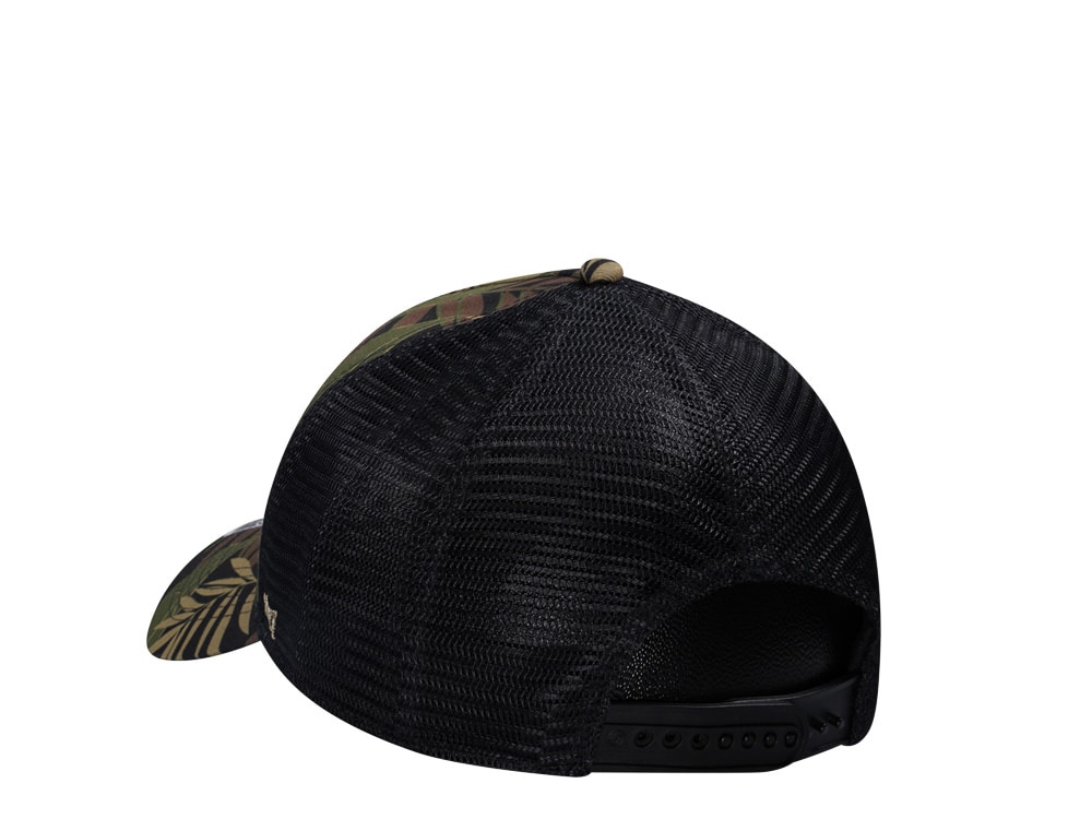 47Brand Pittsburgh Pirates Brown Tropic Pop Under MVP Trucker Snapback Hat