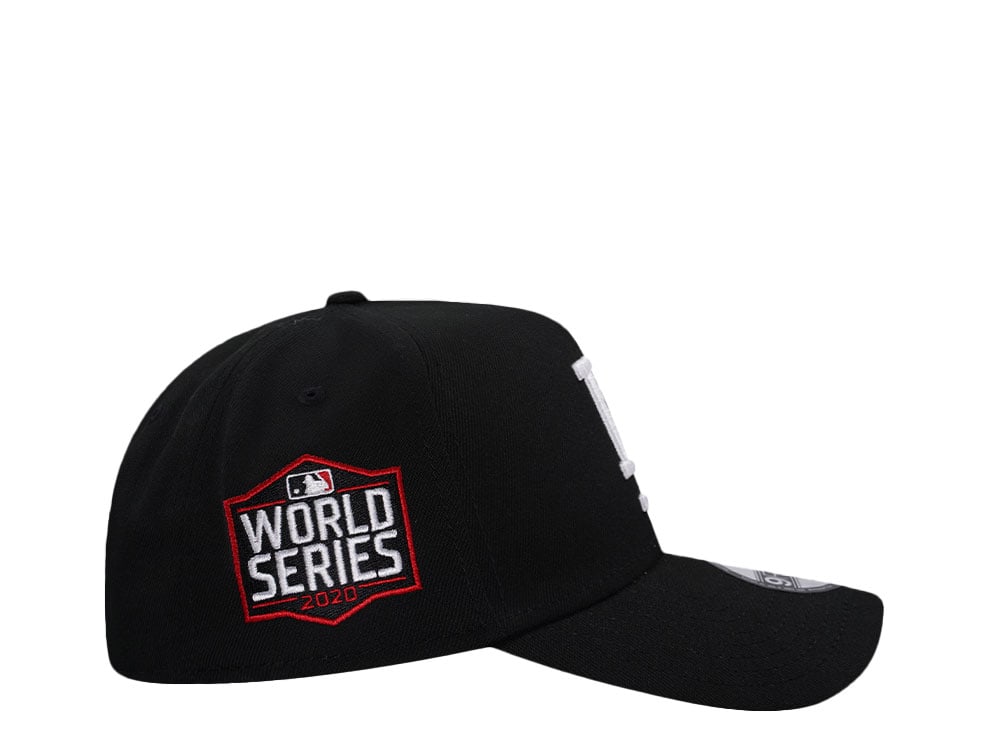 New Era Los Angeles Dodgers World Series 2020 Black Classic Edition 9Forty A Frame Trucker Snapback Hat