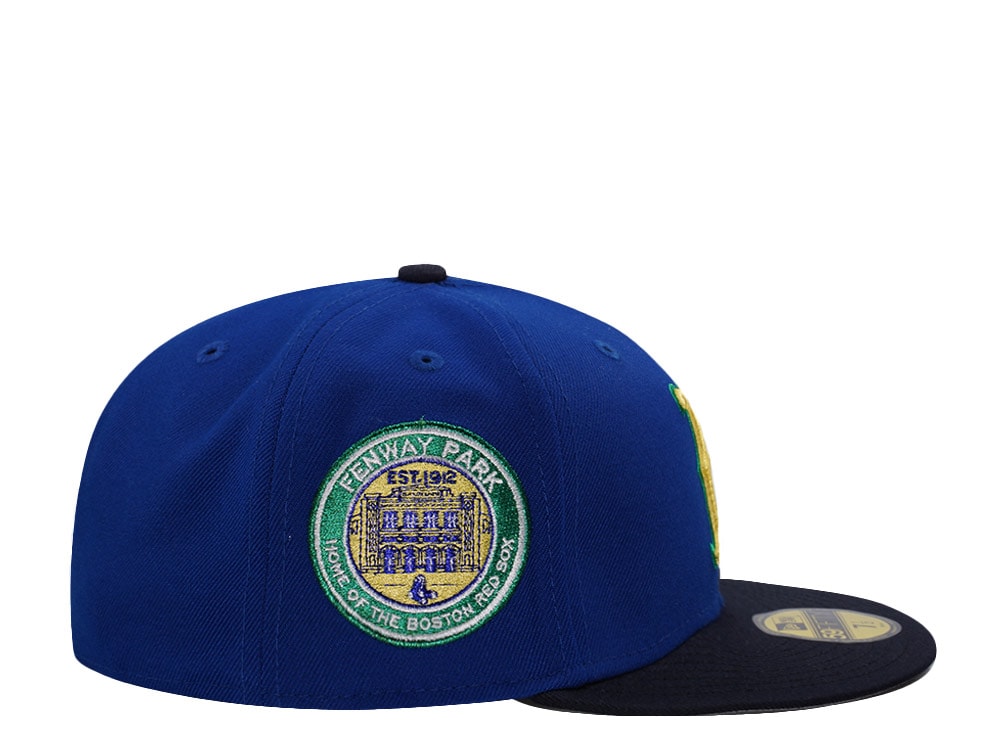 New Era Boston Red Sox Fenway Park Royal Blue Two Tone Edition 59Fifty Fitted Cap
