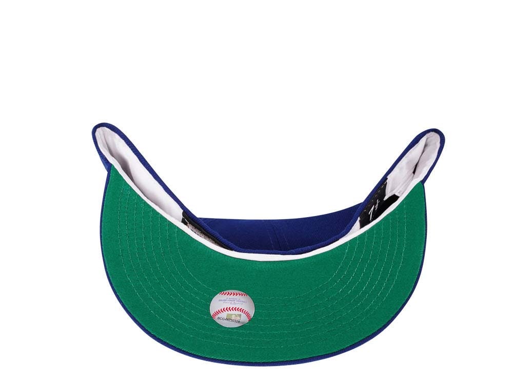 New Era Milwaukee Brewers County Stadium Blue Throwback Edition 59Fifty Fitted Hat