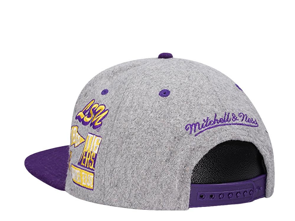 Mitchell & Ness Louisiana State University NCAA Melton Patch Snapback Hat