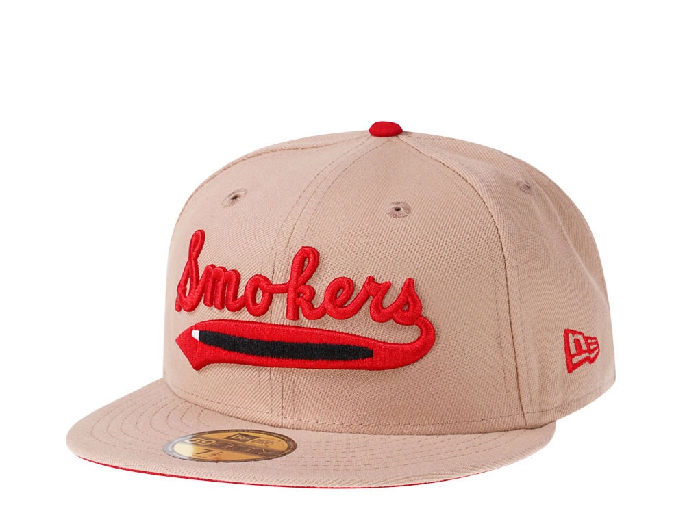 New Era Tampa Smokers Camel Red Edition 59Fifty Fitted Hat