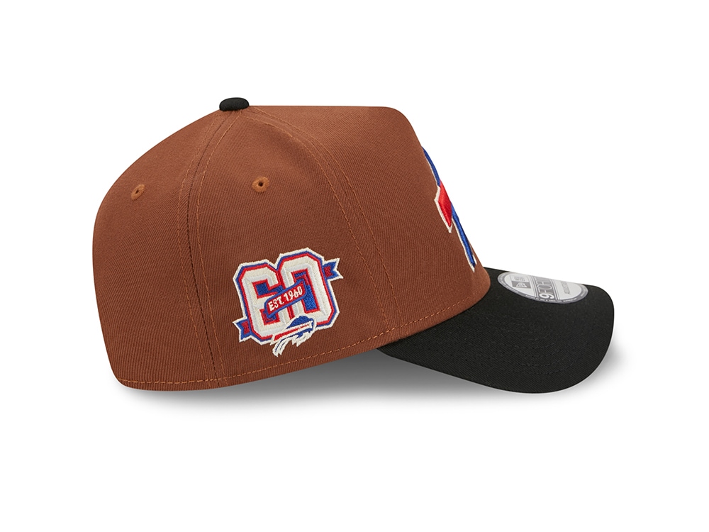 New Era Buffalo Bills 60th Anniversary Harvest Two Tone 9Forty A Frame Snapback Hat