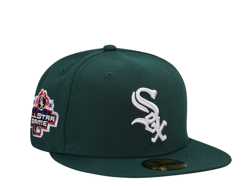 New Era Chicago White Sox All Star Game 2003 Dark Green Prime Edition 59Fifty Fitted Hat