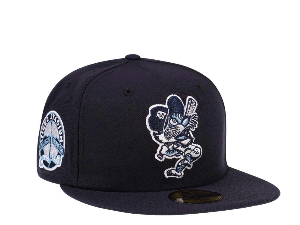 New Era Detroit Tigers Stadium Patch Glacier Blue Edition 59Fifty Fitted Hat