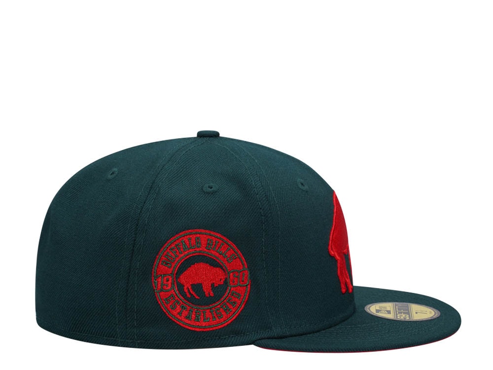 New Era Buffalo Bills Established 1960 Dark Green Edition 59Fifty Fitted Hat