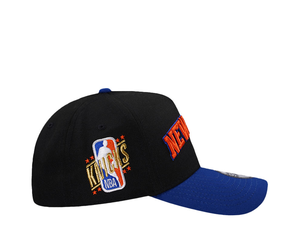 New Era New York Knicks Two Tone Prime Edition 9Forty A Frame Snapback Hat