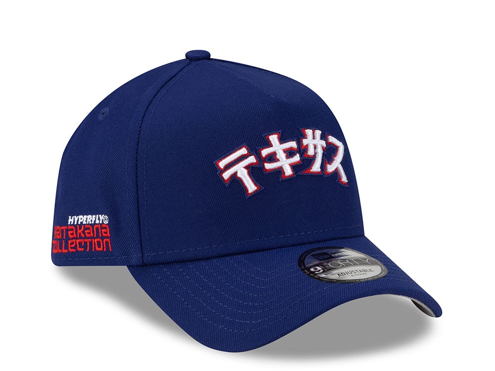 New Era Texas Rangers Hyperfly Edition 9Forty A Frame Snapback Cap