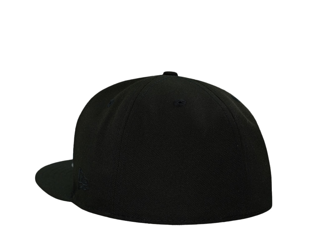 New Era New York Giants Black Throwback Prime Edition 59Fifty Fitted Hat