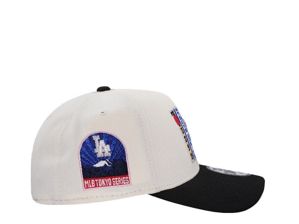 New Era Los Angeles Dodgers Tokyo Series 2025 Chrome Two Tone Edition 9Forty A Frame Snapback Cap