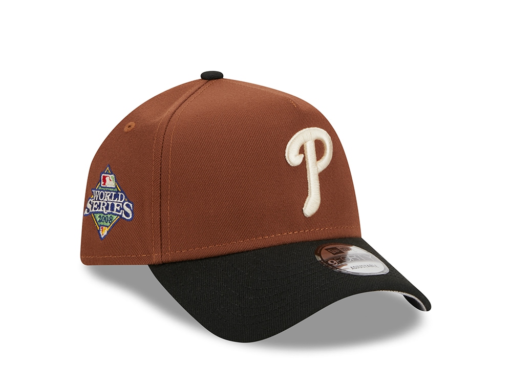 New Era Philadelphia Phillies World Series 2008 Harvest Two Tone 9Forty A Frame Snapback Hat