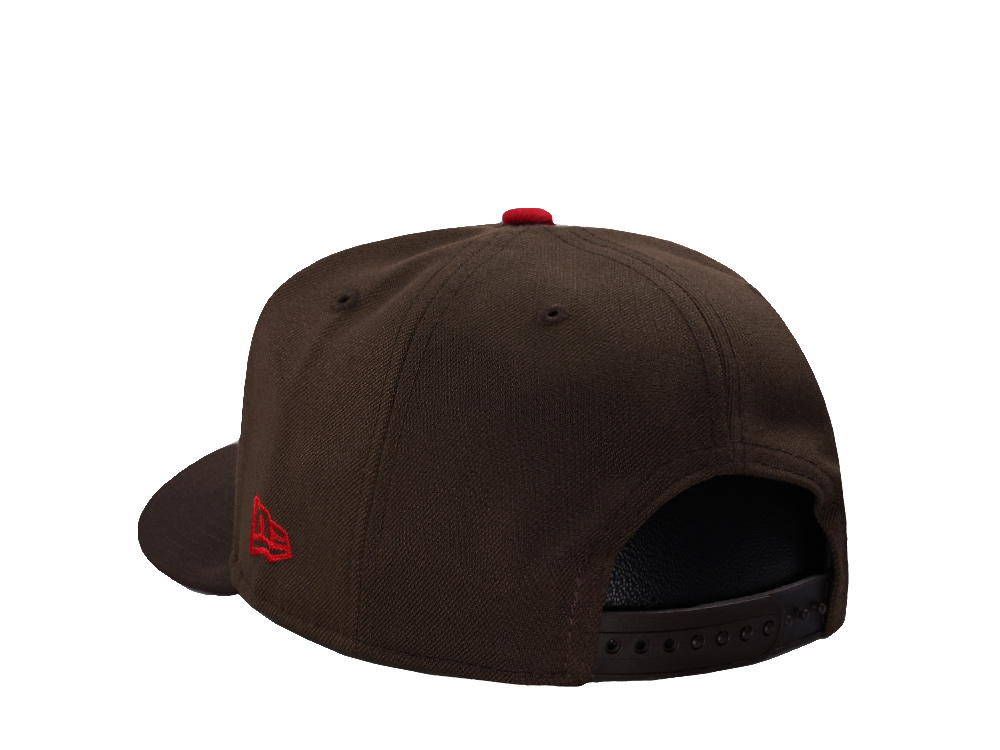 New Era Houston Astros 40th Anniversary Walnut Two Tone Edition 9Fifty A Frame Snapback Cap