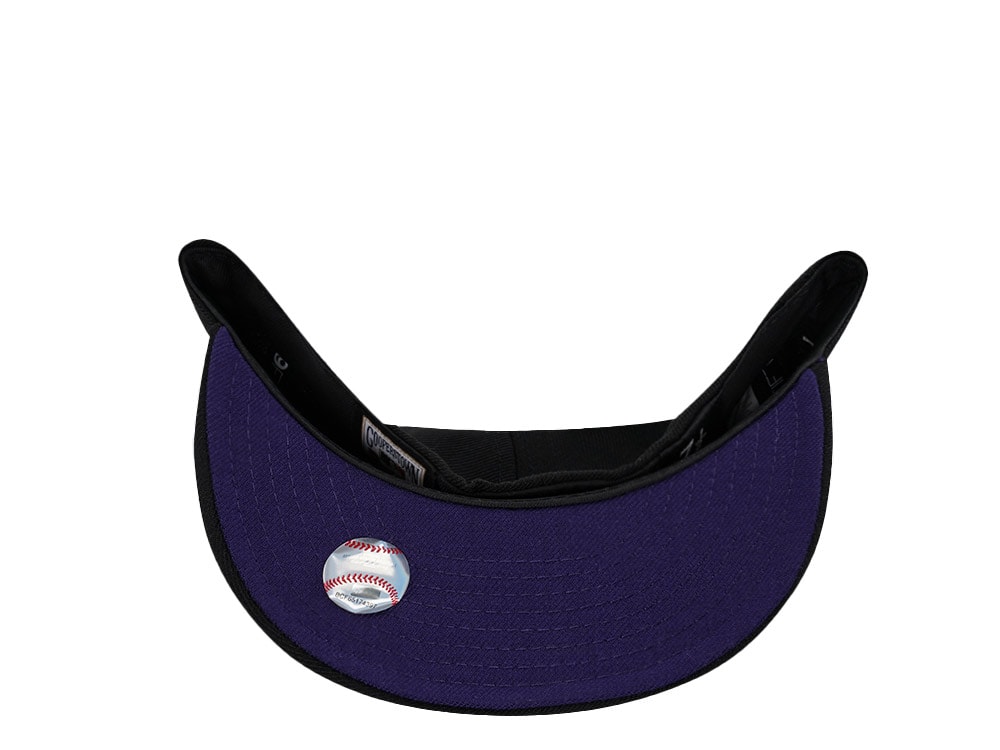 New Era Arizona Diamondbacks World Series 2001 Black and Purple Edition 59Fifty Fitted Hat
