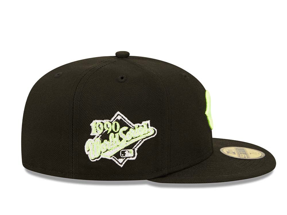 New Era Cincinnati Reds World Series 1990 Black Summerpop Edition 59Fifty Fitted Hat