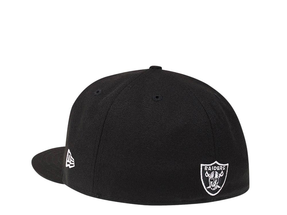 New Era Las Vegas Raiders 3x Super Bowl Champions Black and Red Edition 59Fifty Fitted Hat