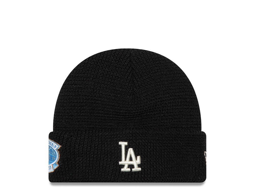 New Era Los Angeles Dodgers 1st World Champion 1955 Short Cuff Beanie Black Mutse