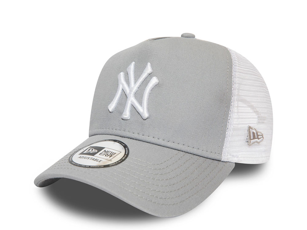 New Era New York Yankees 2Tone Grey A Frame Trucker Snapback Hat