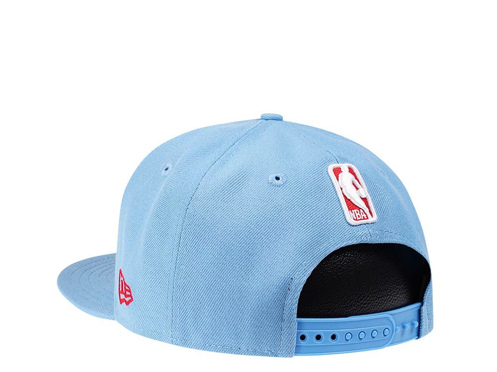 New Era Sacramento Kings Sky Blue Edition 9Fifty Snapback Hat