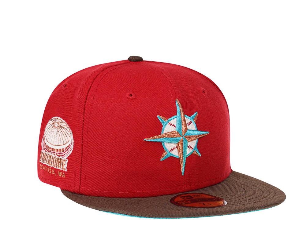 New Era Seattle Mariners Kingdome Copper Two Tone Edition 59Fifty Fitted Hat