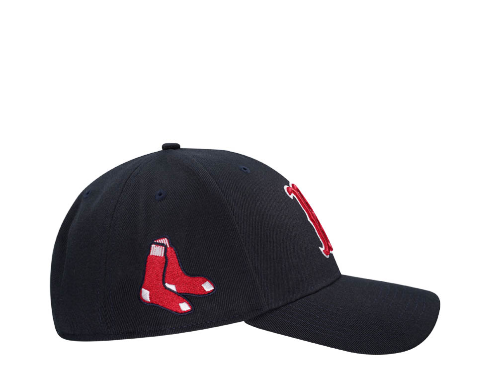 47Brand Boston Red Sox Navy Sure Shot MVP Snapback Hat
