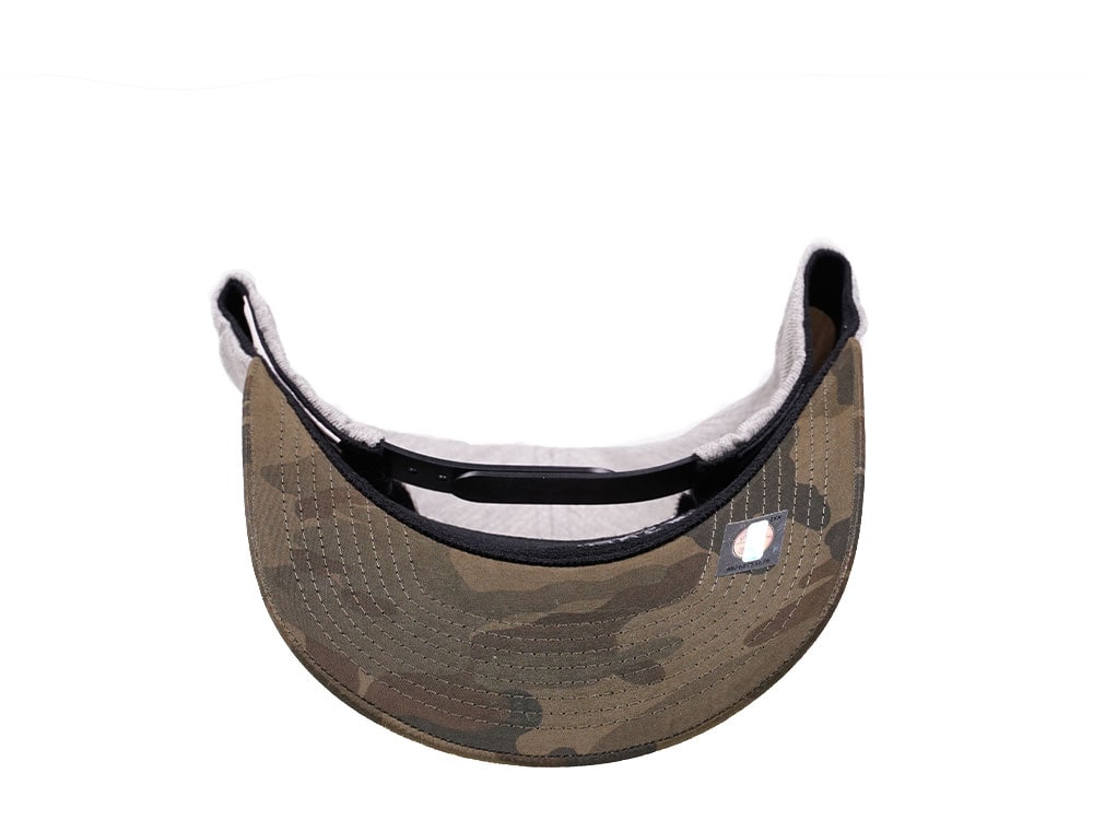 Mitchell & Ness Los Angeles Clippers Heather and Camo 110 Flex Snapback Hat