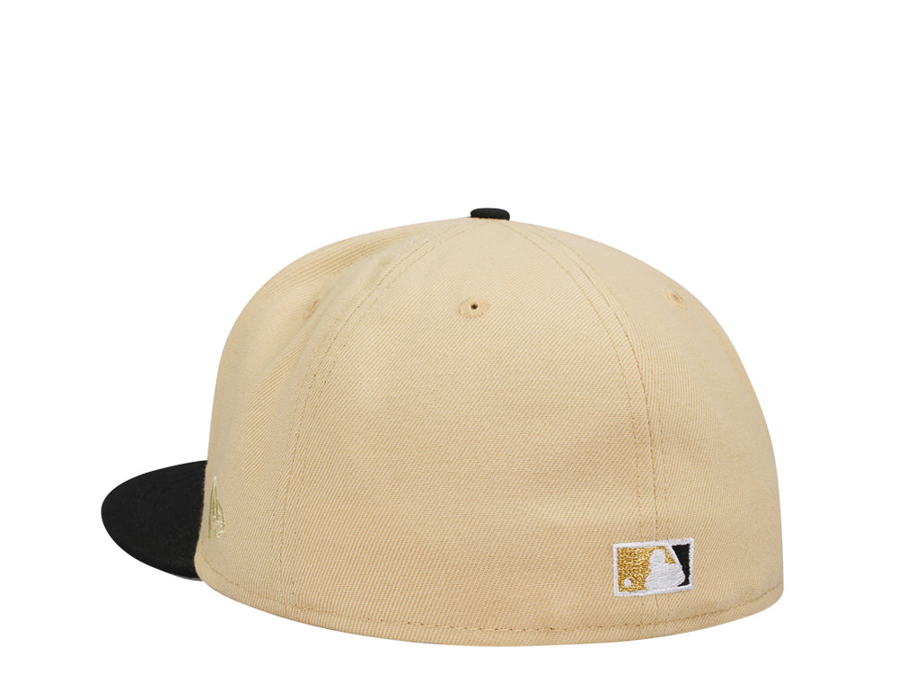 New Era San Diego Padres 25th Anniversary Black Vegas Two Tone Edition 59Fifty Fitted Hat