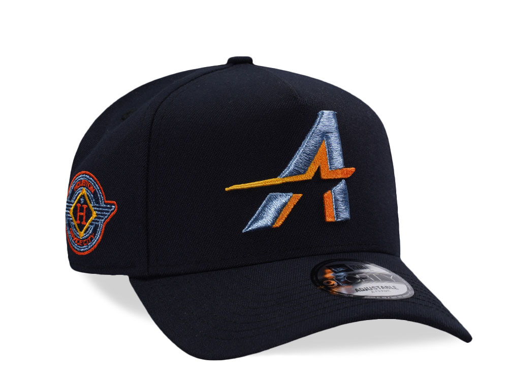 New Era Houston Astros Space City Navy Prime Edition 9Forty A Frame Snapback Cap