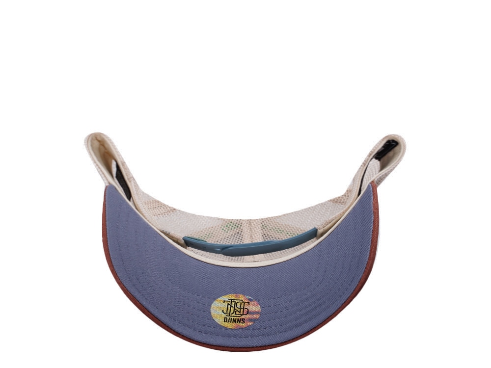 Djinns HFT Headwear Supply Navy Coastal Edition Trucker Snapback Cap